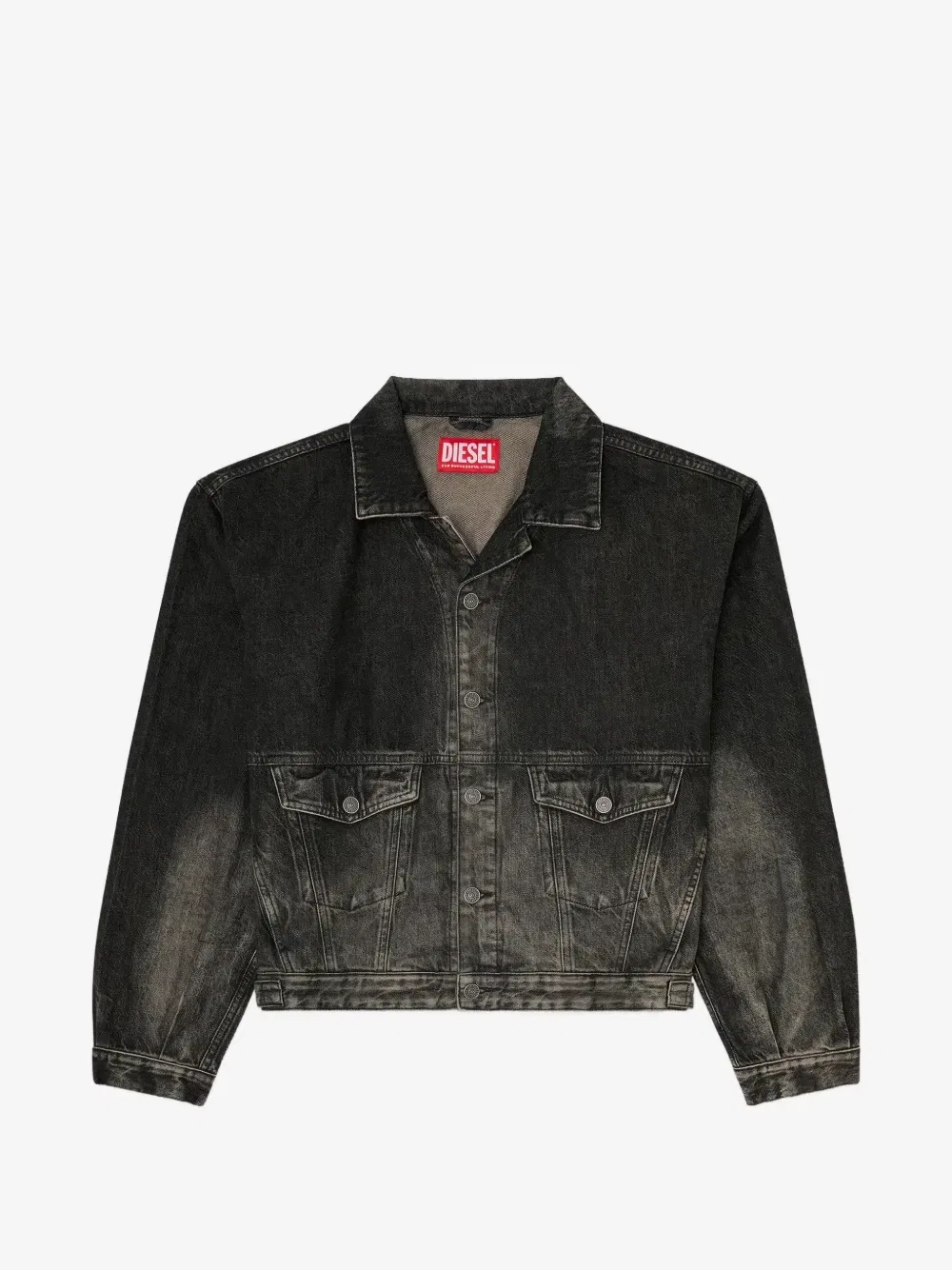 Куртка с длинными рукавами DIESEL, черный