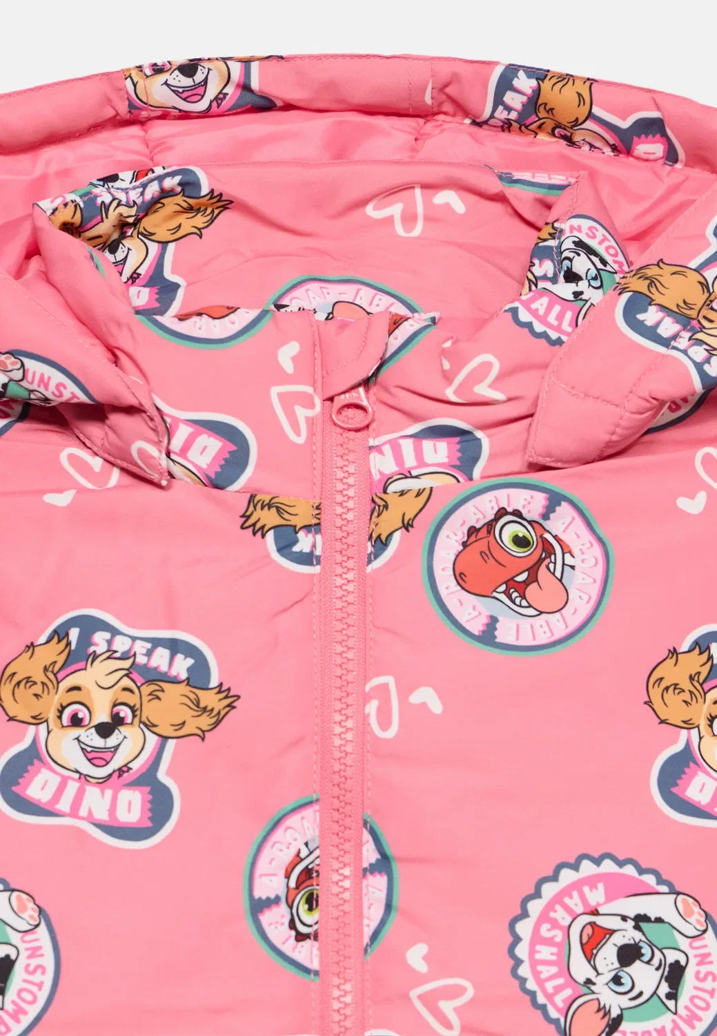 Nmfmaxi paw - зимняя куртка Name It, Pink — фото 4
