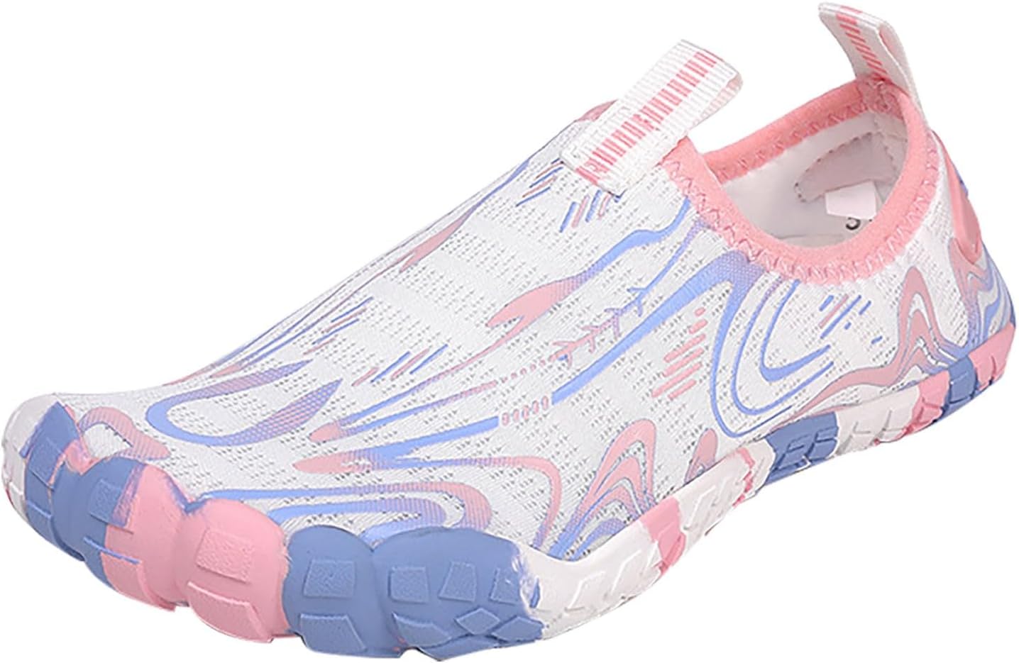 

Мужские водные тапочки, быстро сохнущие водные носки, обувь для ходьбы для каякинга, лодочных прогулок, походов, серфинга и активного отдыха на открытом воздухе Generic, белый