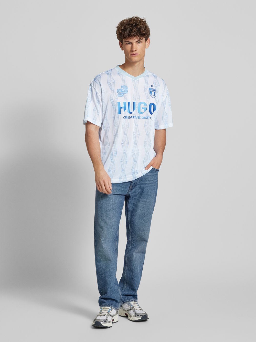 

Футболка с этикеткой Hugo Blue, белый