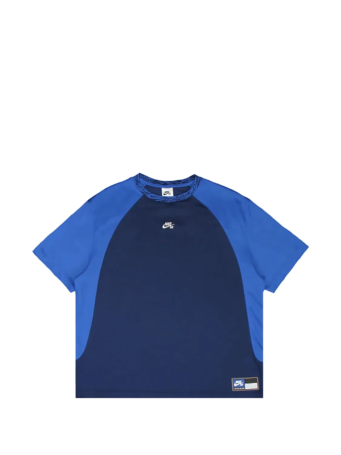 Футболка SB Dri-FIT Knit с рукавами реглан Nike, синий