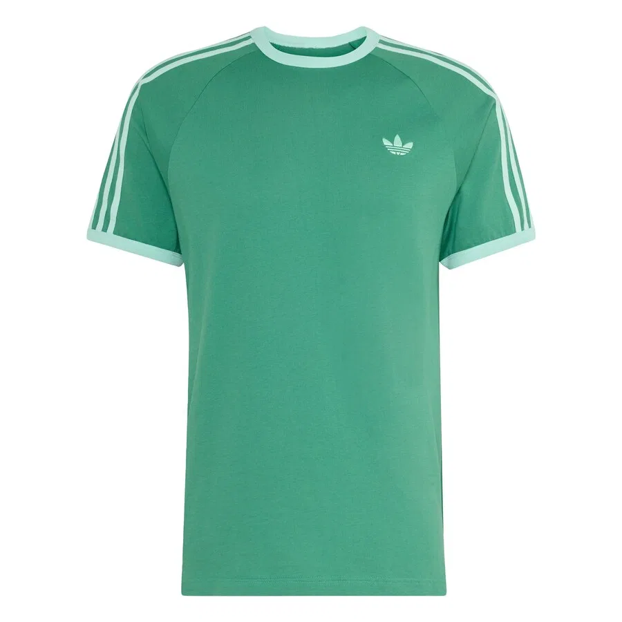 Футболка ADIDAS ORIGINALS зеленого и мятного цвета