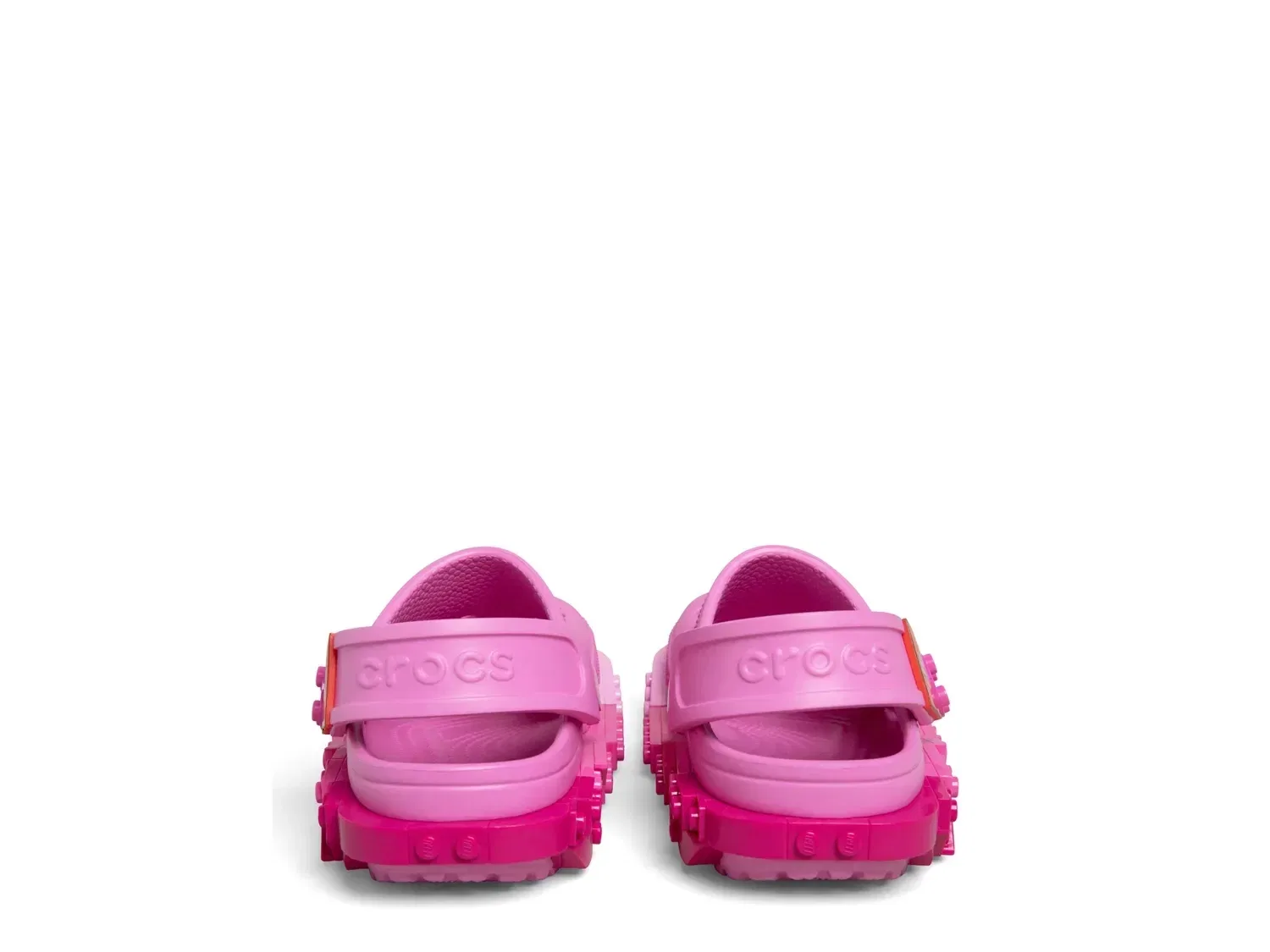 Клоги Crocs x LEGO 4LW System, розовый — фото 3