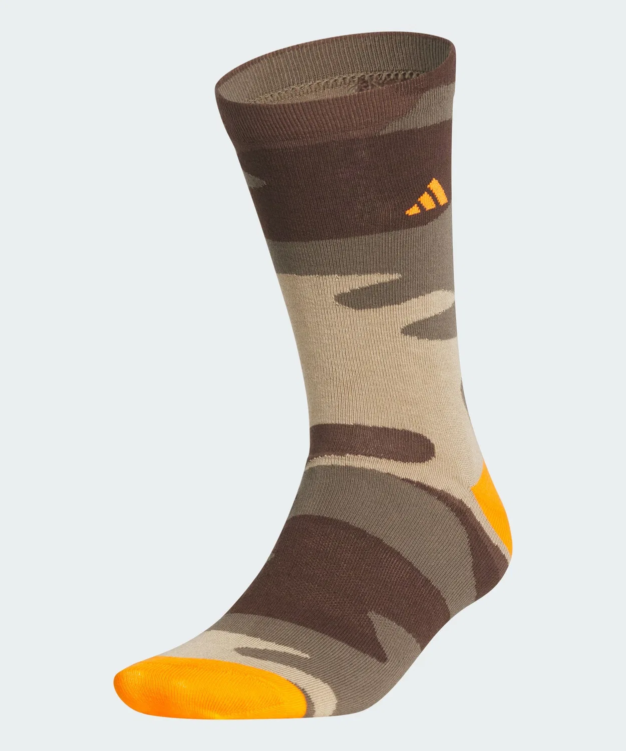 Мужские носки-гольфы с принтом, модель JACQUARD CAMO Adidas, Brown