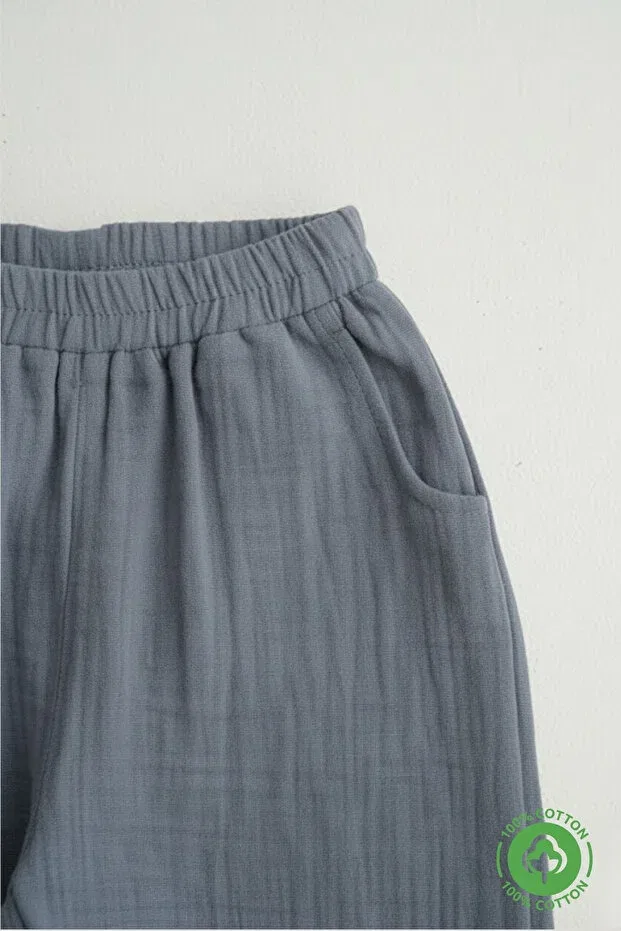 Детские брюки для девочек хлопковые Çitil, Gray — фото 2