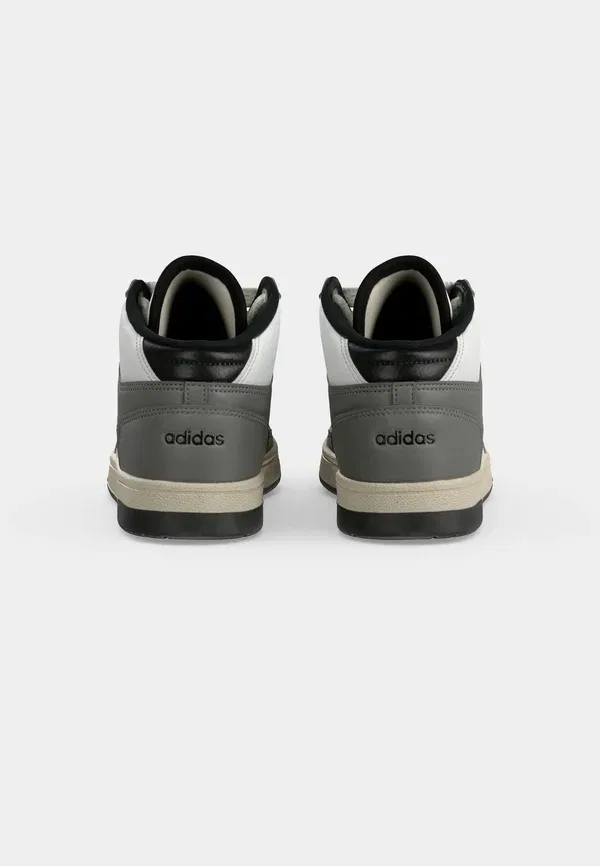 Кроссовки Rapid Court Mid унисекс для тренировок Adidas Performance, белый/черный/серый — фото 4