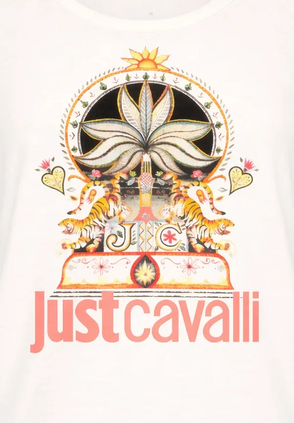Топ Just Cavalli, слоновая кость — фото 3