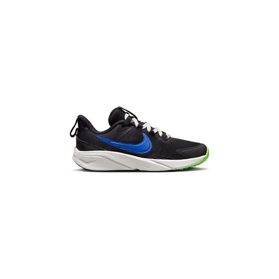 Детские кроссовки с длинным шнурком Nike Star Runner 4 NN (PS), Черный