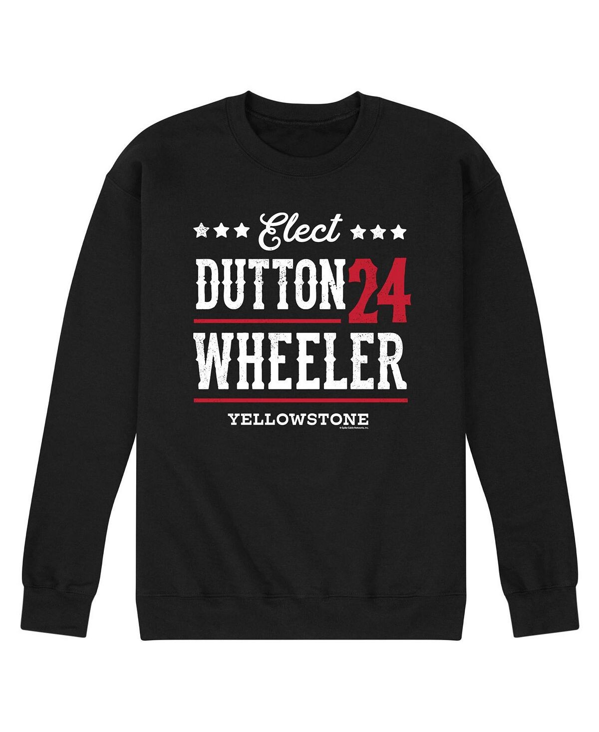 

Мужская флисовая толстовка yellowstone elect dutton AIRWAVES, черный