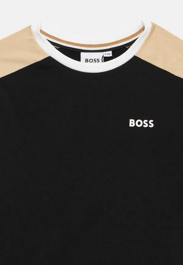 Детский и подростковый комплект - базовая футболка Boss Kidswear, черный — фото 4