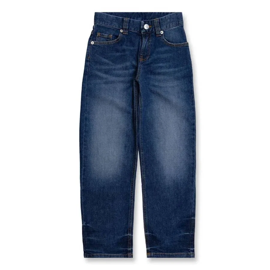 Джинсы из хлопкового денима Kids Le De Nimes Jacquemus, Blue