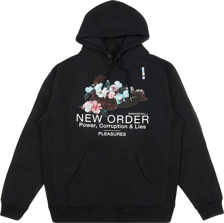 

Худи Pleasures Power Premium Hoodie 'Black', черный