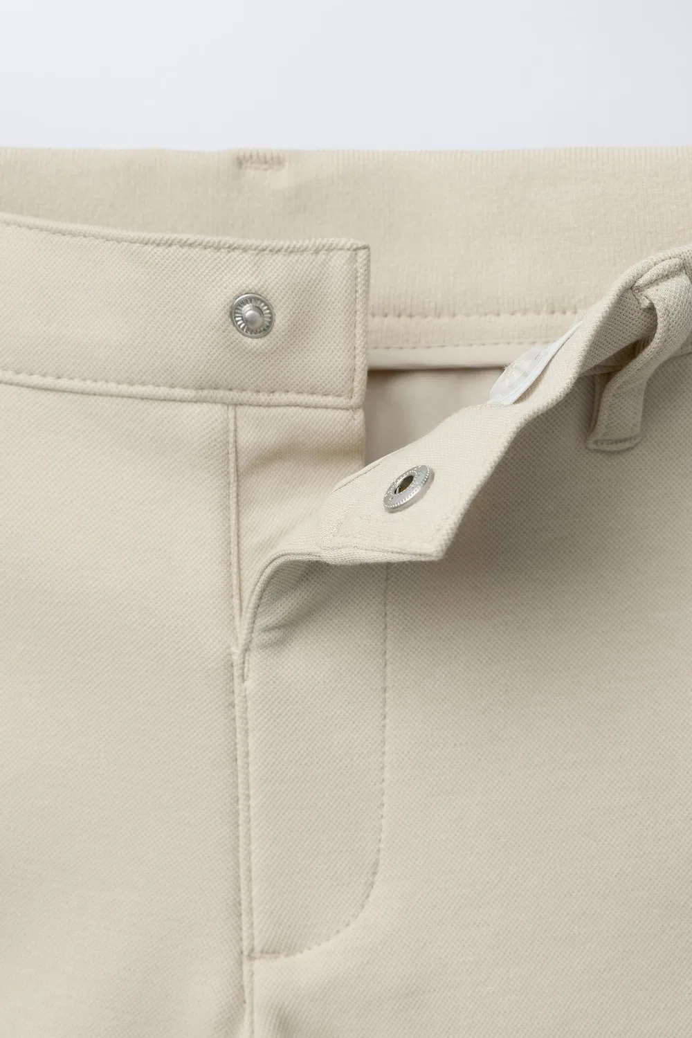 Удобные бермудские шорты ZARA, Beige — фото 3