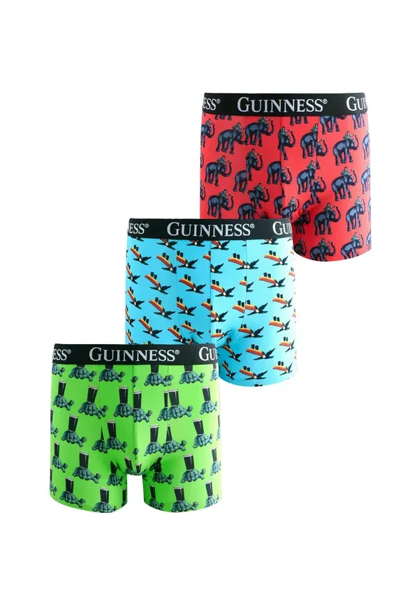 Комплект трусов с принтом, Christmas novelty 3 pack, Next, Guinness