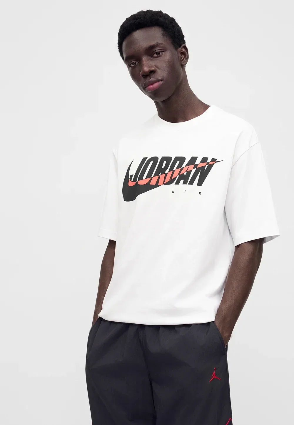 Футболка с принтом Jordan, White — фото 4