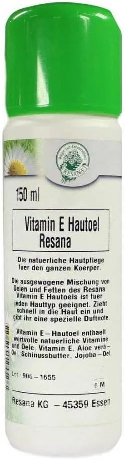 Масло для кожи Vitamin E Skin Oil Resana 150 мл