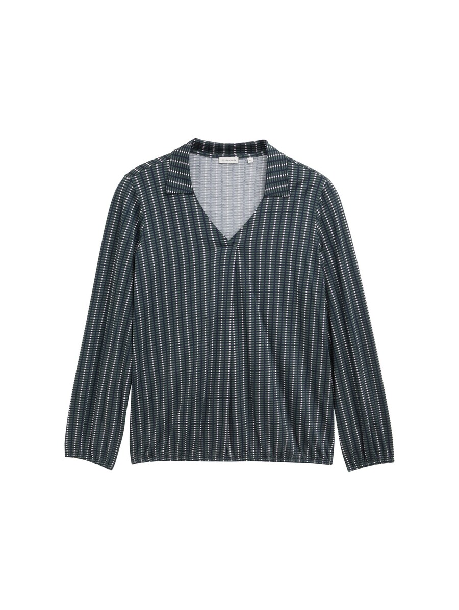 

Блузка Tom Tailor Women + Blouse, морской синий