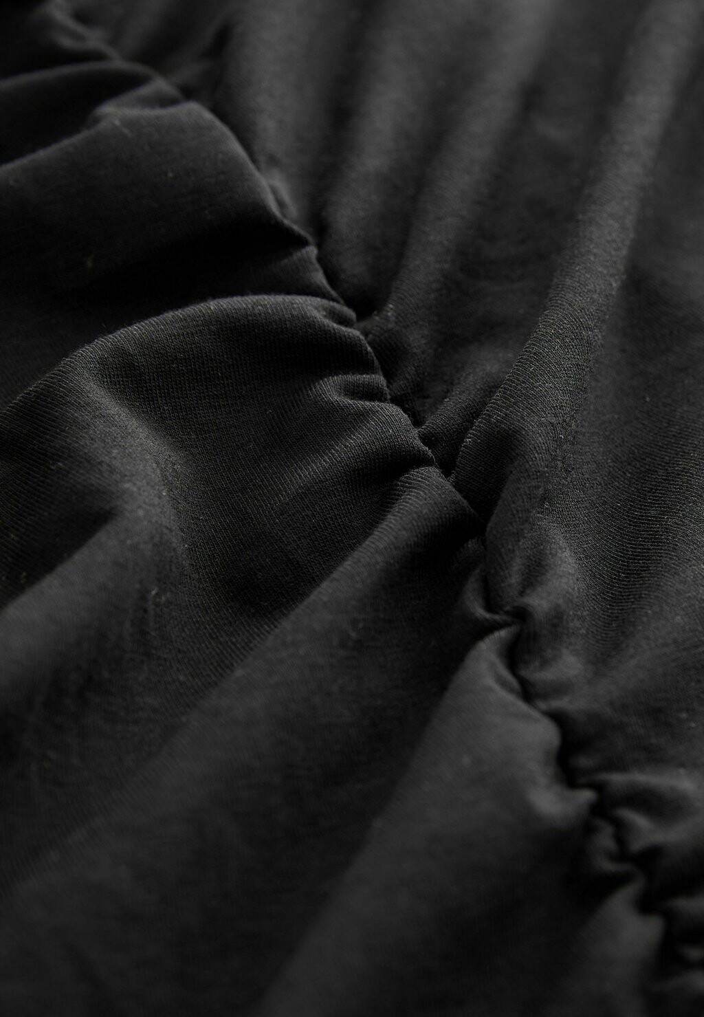 

Длинное платье RUCHED CAP SLEEVE Next, черный