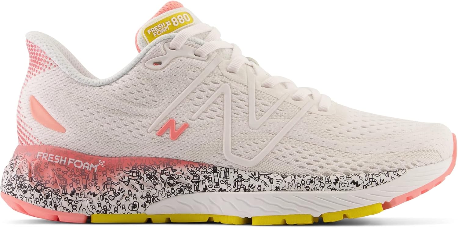 Мужские кроссовки для бега New Balance Fresh Foam X 880 V13, белый — фото 2
