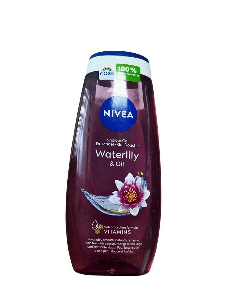 Гель для душа Water Lily & Oil, NIVEA, набор 3 шт., 750 мл — фото 4
