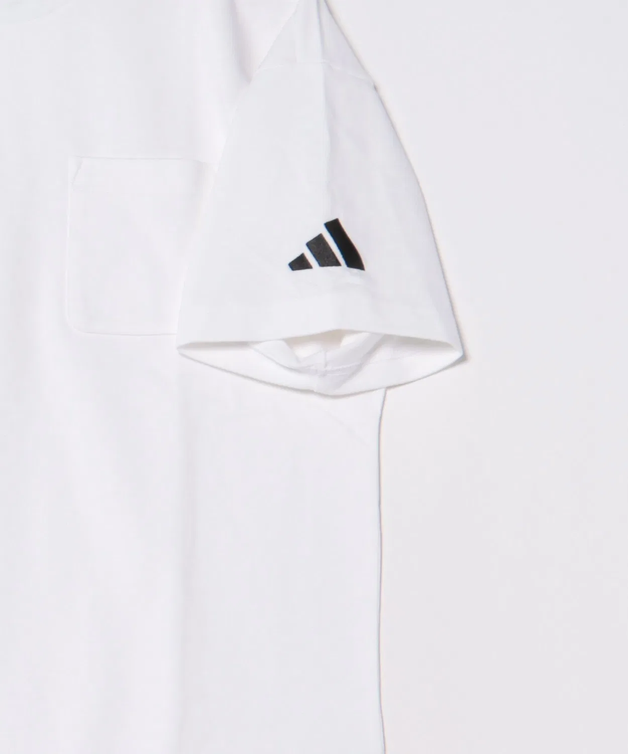 Мужская футболка с коротким рукавом Adidas M Pocket, Белый — фото 3