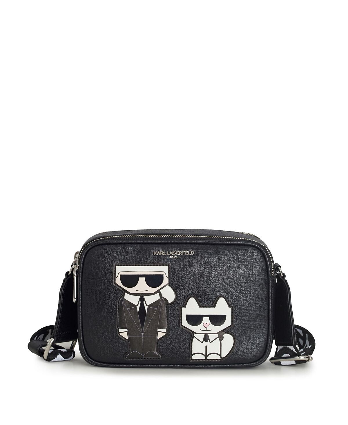 Karl Lagerfeld Maybelle Karl And Choupette Crossbody, черный — фото 2