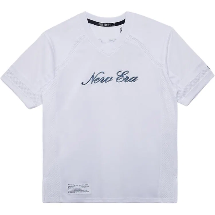 Детская футболка с круглым вырезом Unisex White New Era