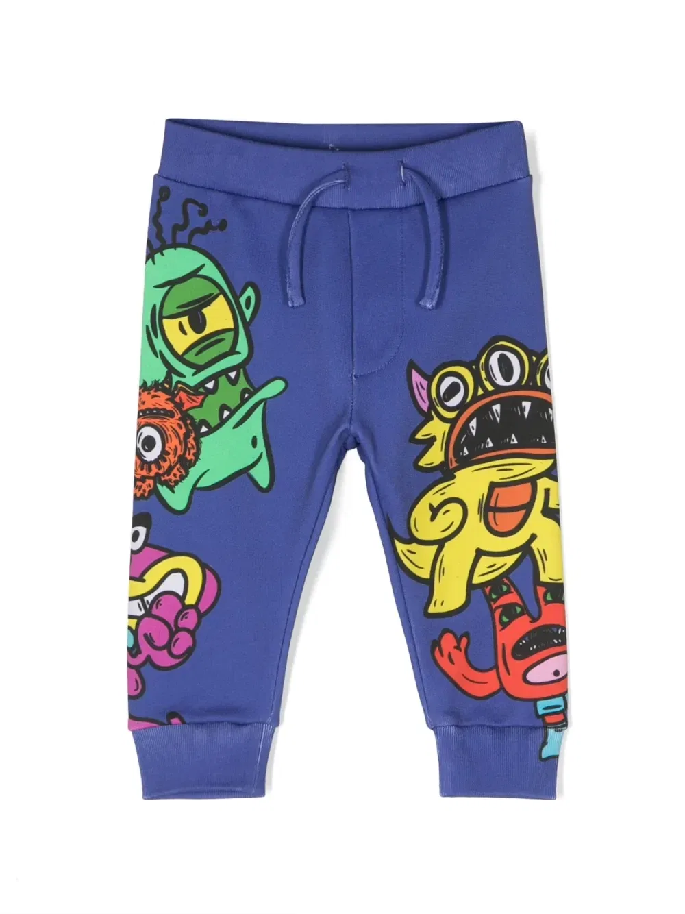 Спортивные брюки с графичным принтом Dsquared2 Kids, фиолетовый