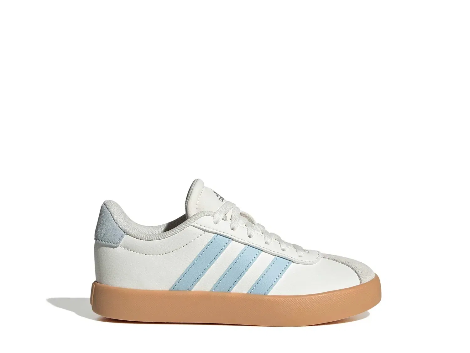 Кроссовки VL Court 3.0, детские, adidas, бело-синие — фото 3