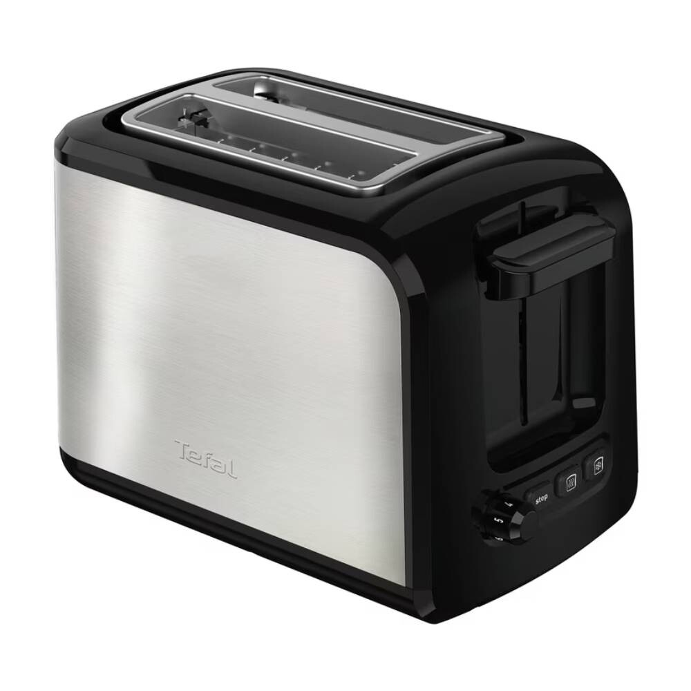 

Тостер Tefal TT410D, серебряный