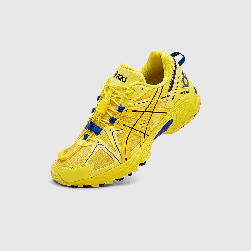 Детские кроссовки для бега с синтетическим верхом ASICS, Черный — фото 4