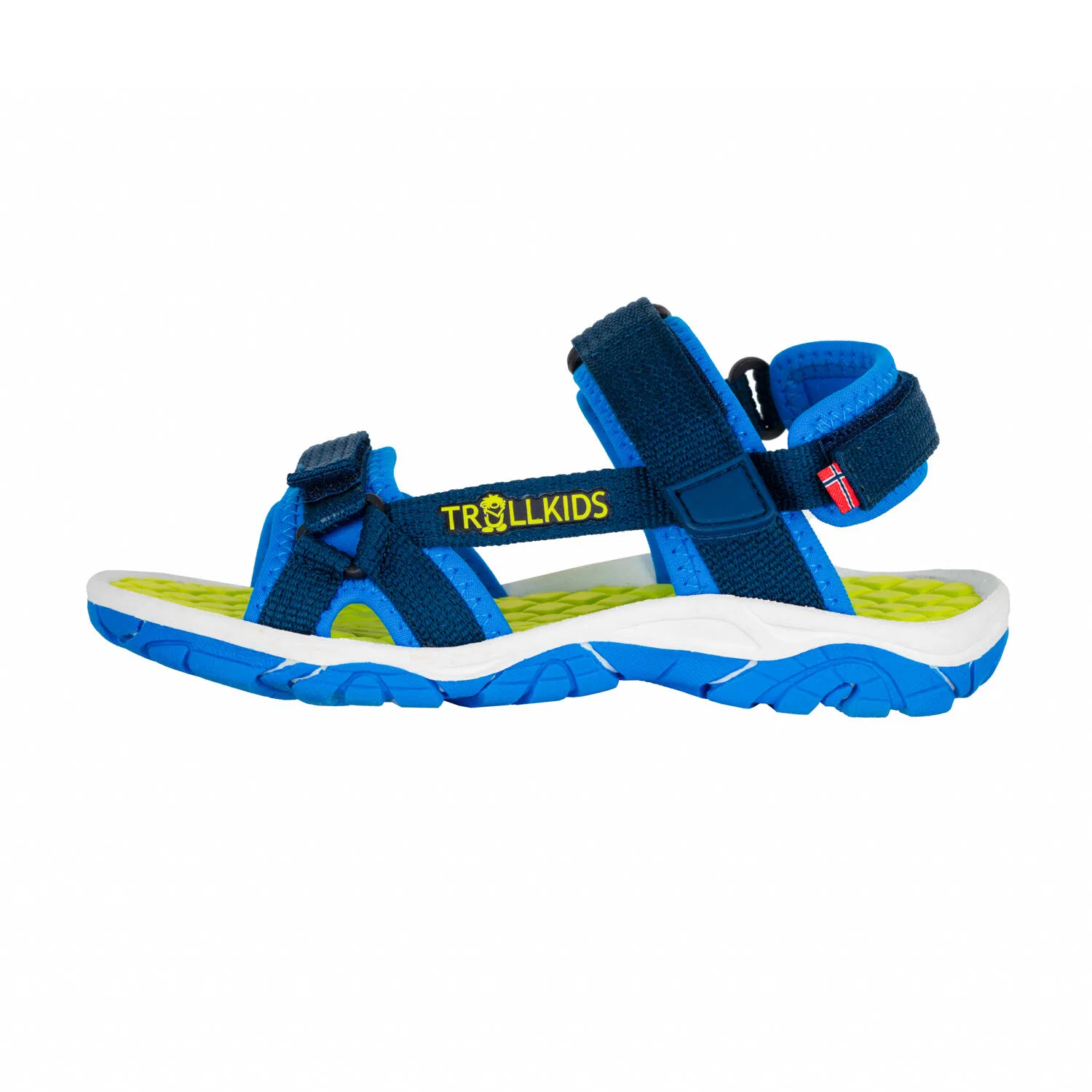 Детские летние сандалии KIDS OSLOFJORD SANDAL Trollkids, Navyblau Anisgrun
