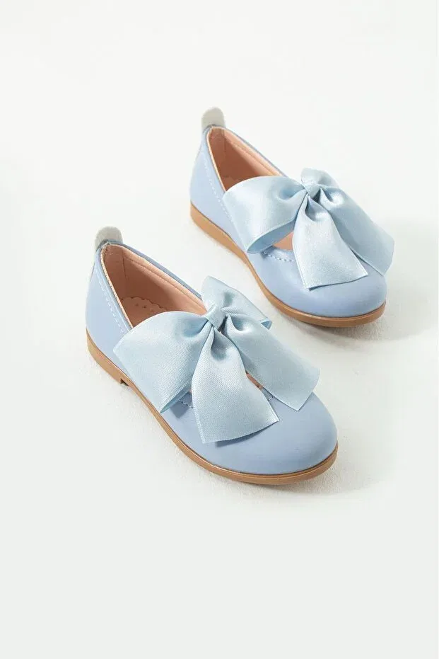 Детские балетки для девочек без застежек Little Ya Ya Love, Blue