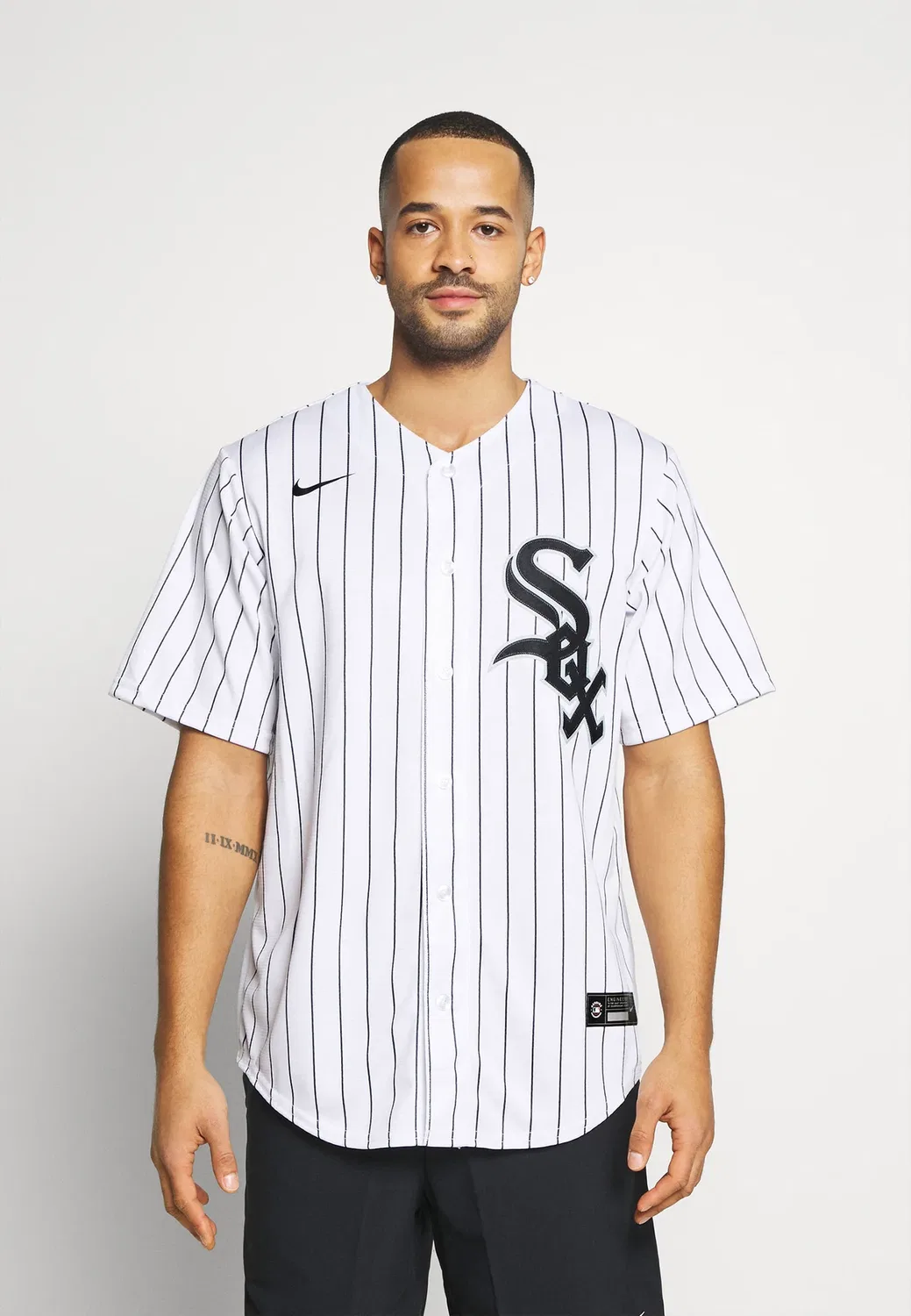 Домашняя форма унисекс для бейсбольной команды Chicago White Sox (MLB) Nike Performance, White/Black — фото 2