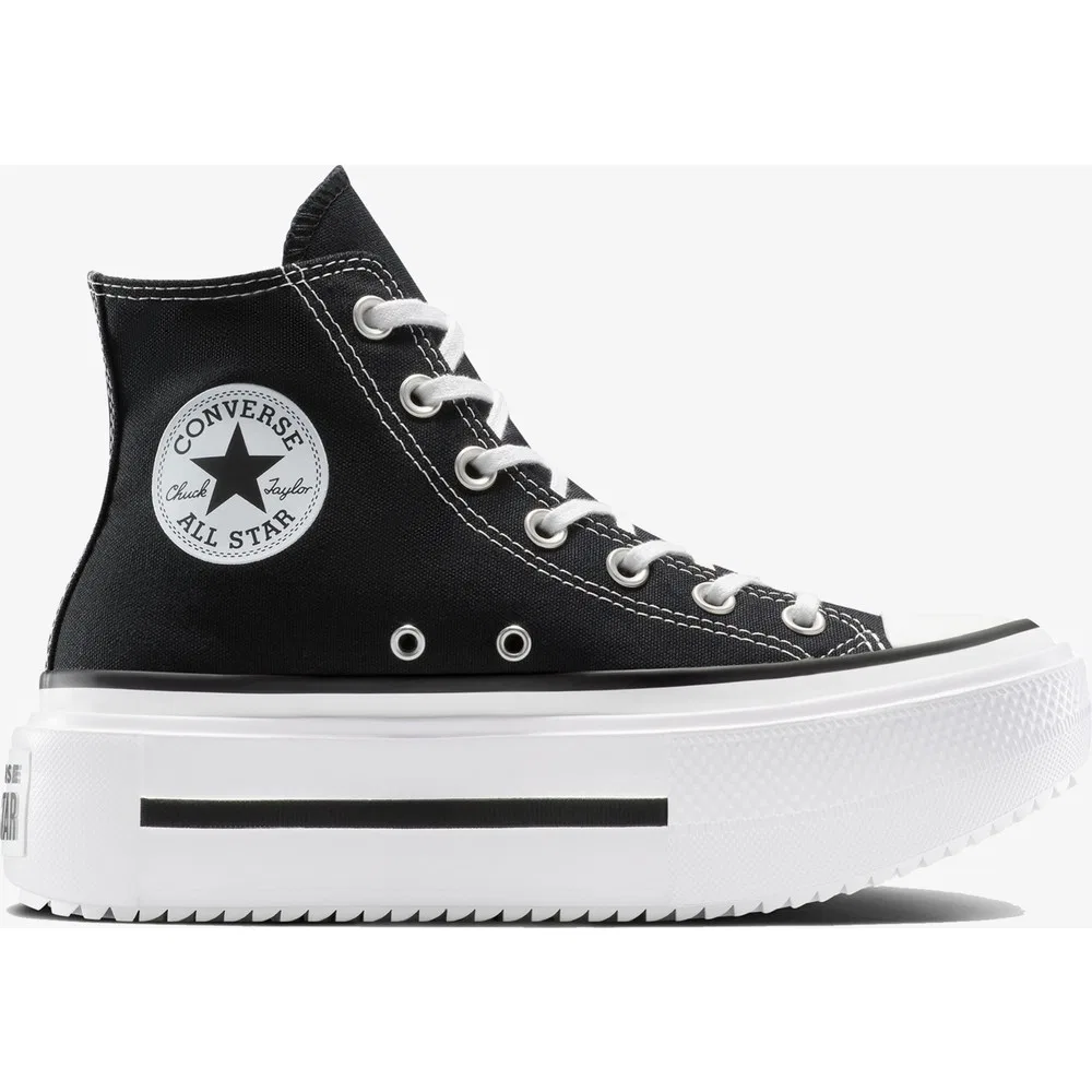 Детские кроссовки Converse Chuck Taylor All Star Lift Double Stack, Black