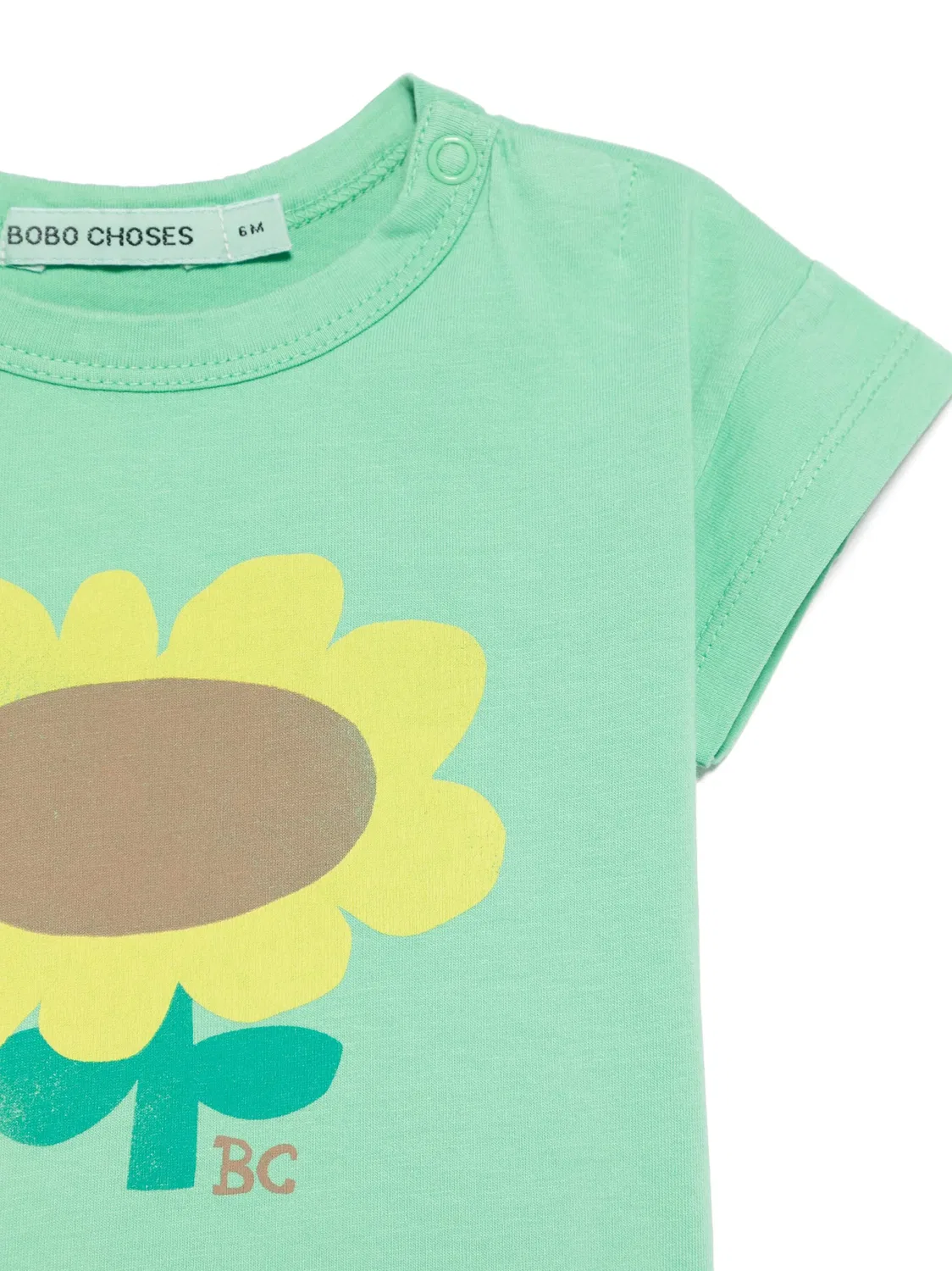 Футболка из органического хлопка Bobo Choses, зеленый — фото 2