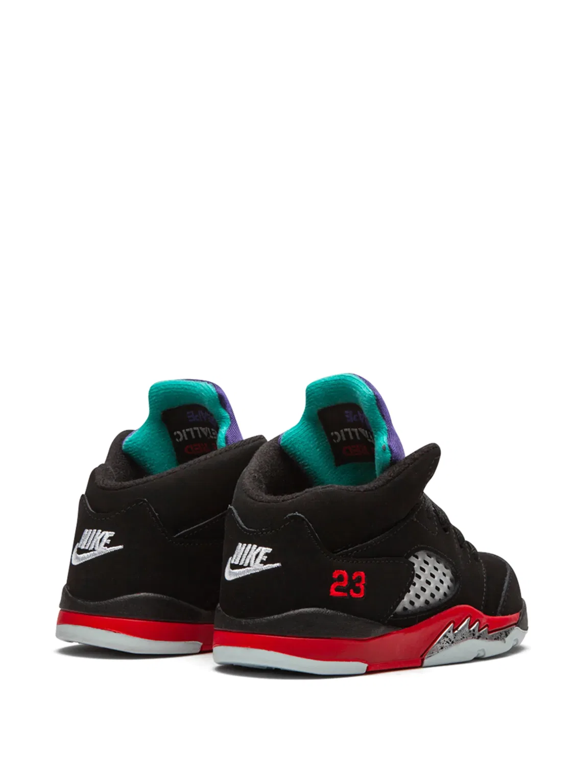 Кроссовки Air Jordan 5 Retro "Top 3", черный/многоцветный — фото 3