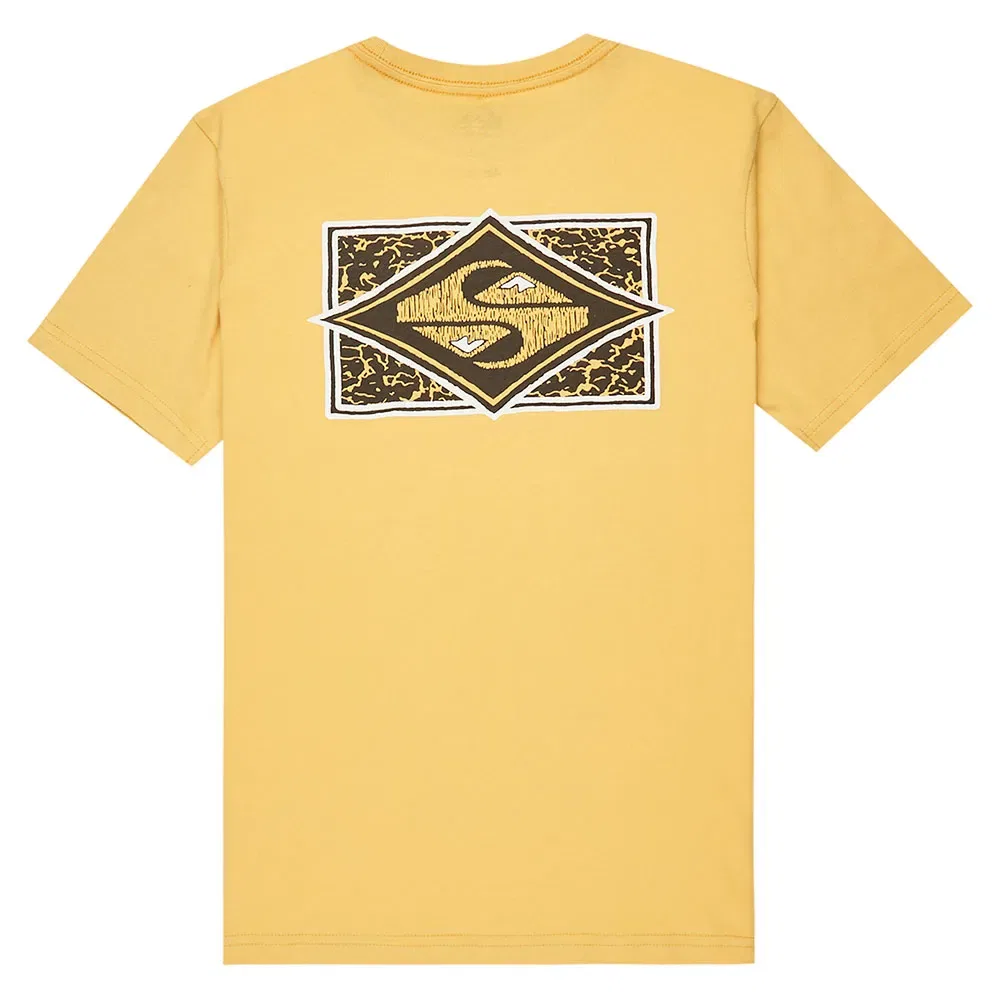 Футболка с коротким рукавом Evo Crisis Quiksilver, желтый — фото 2