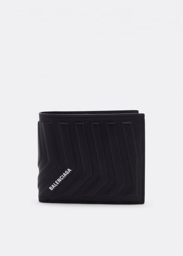 

Кошелек BALENCIAGA Car square folded wallet, черный