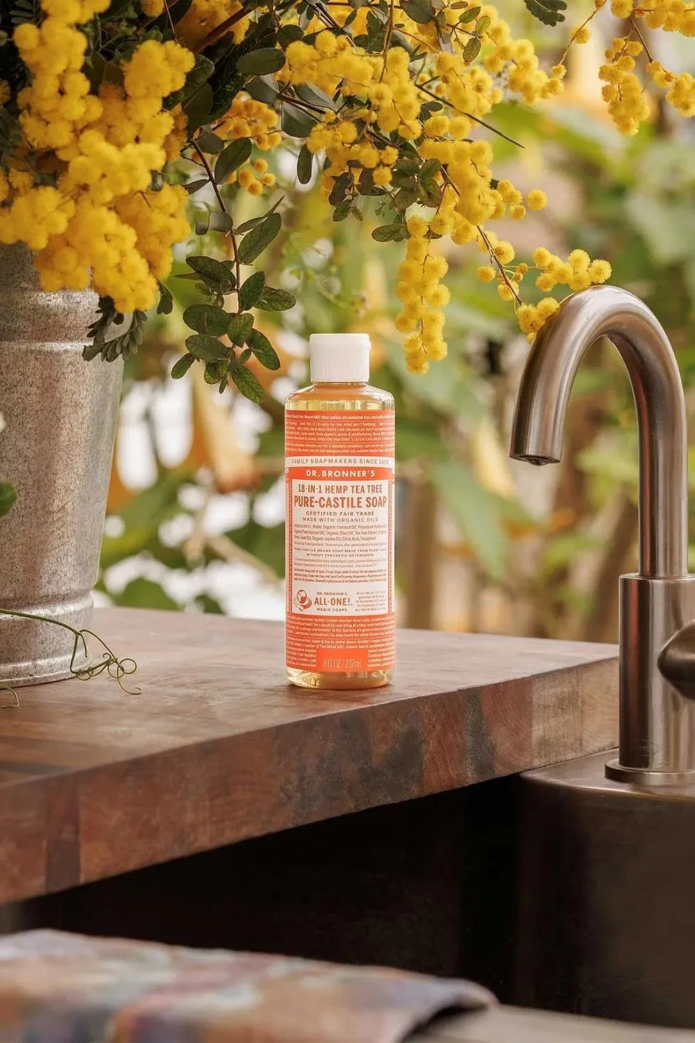 Кастильское мыло Tea Tree, Dr. Bronner's, 140 г — фото 2