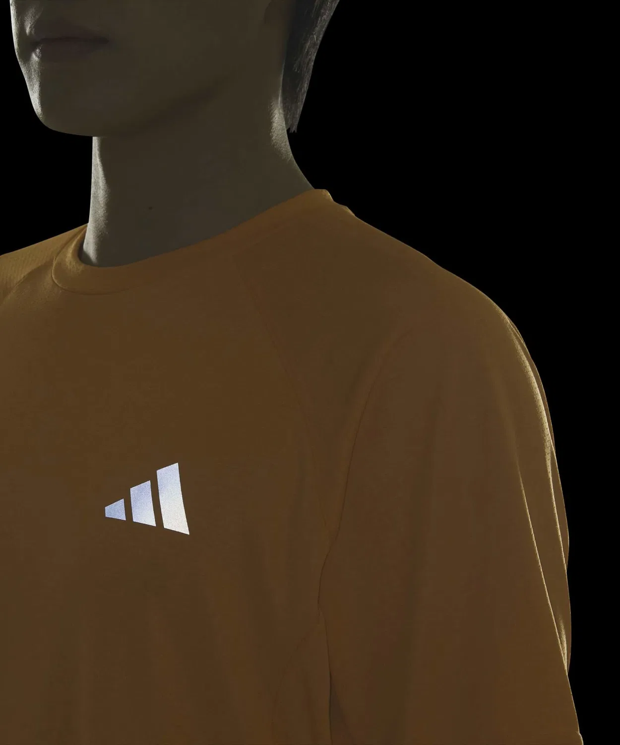 Мужская футболка с коротким рукавом Tech Essentials Cool Touch Regular Fit Adidas, Orange — фото 3