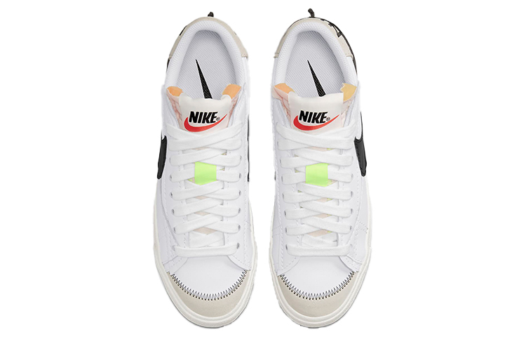 Кроссовки Nike Blazer Low '77 Jumbo, белый/черный — фото 4