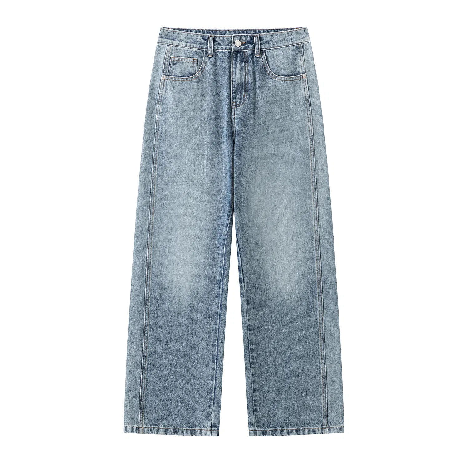 Детские джинсы свободного кроя с широкими штанинами Jeep Leisure Collection, Blue