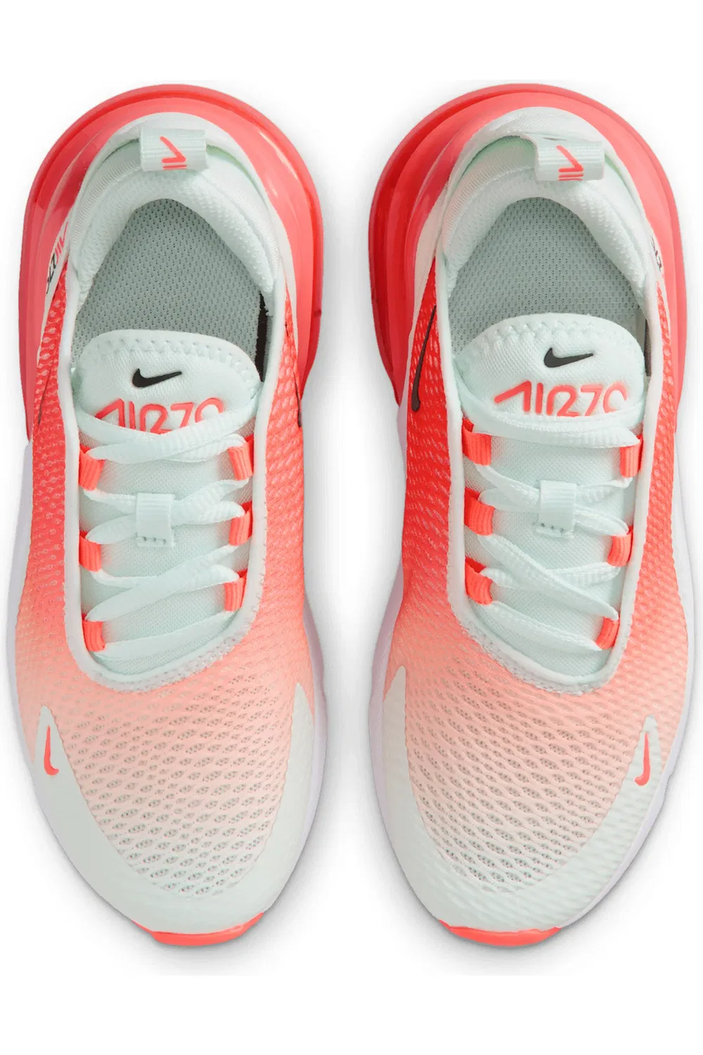 Детские кроссовки с амортизацией Air Max 270 Nike, Barely Green — фото 3