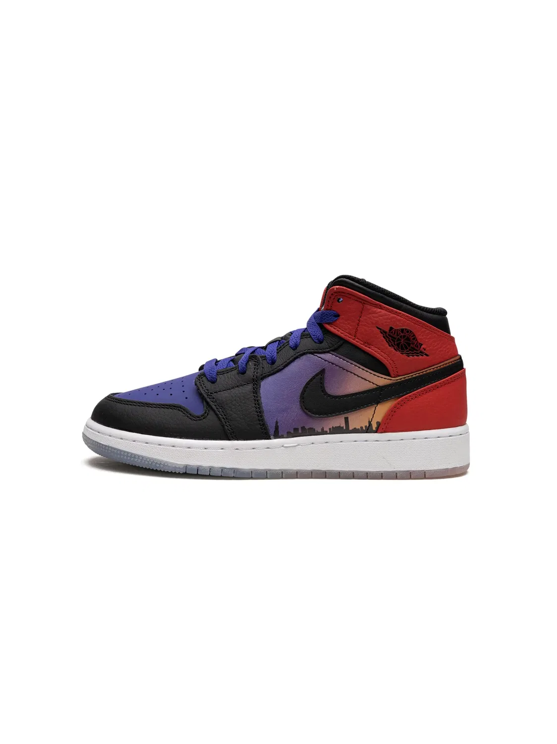 Кроссовки Air Jordan 1 Mid SS "Skyline", синий — фото 2
