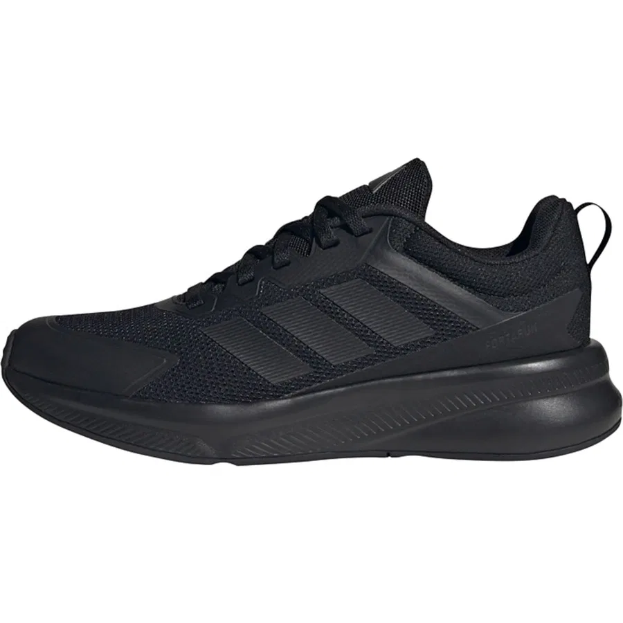 Детские кроссовки с шнуровкой Fortarun 4.0 adidas, Черно-белый — фото 2