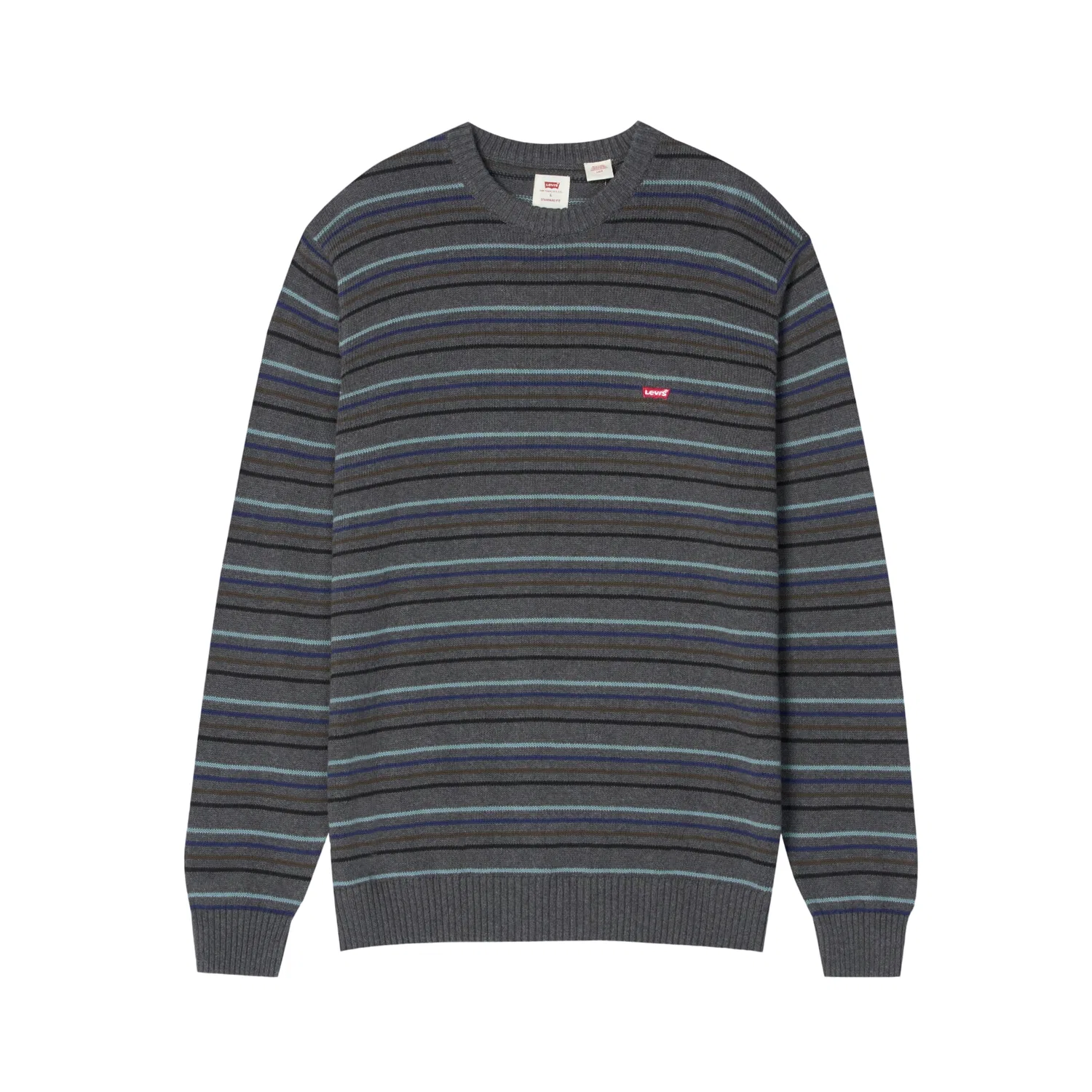 Мужской свитер с круглым вырезом Levi's, Gray