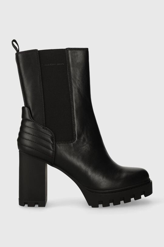 

Ботильоны PLATFORM CHELSEA BOOT LTH WN Calvin Klein Jeans, черный
