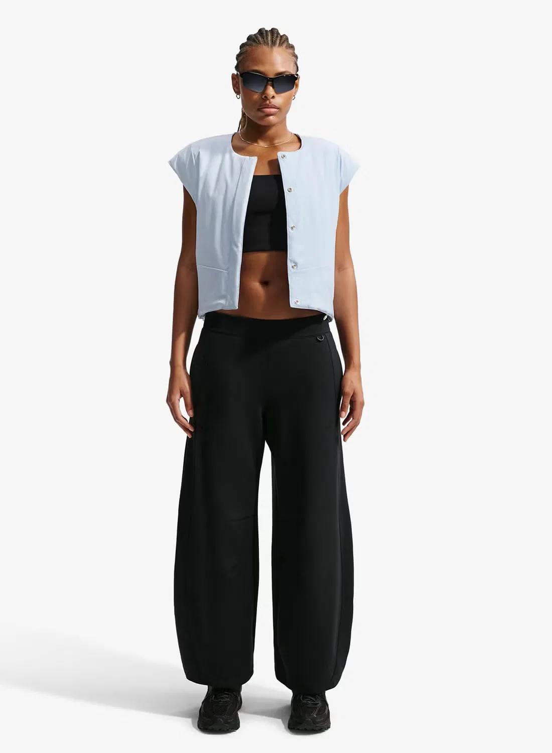 Спортивные штаны широкие 24.7 Nike, черный