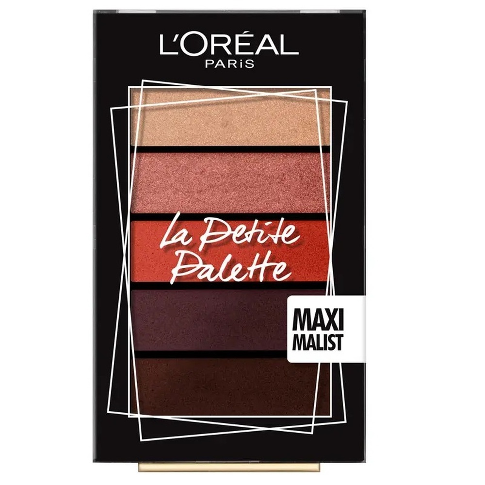 

Мини-палетка теней для век L'Oreal Paris La Petite Palette, Maximalist